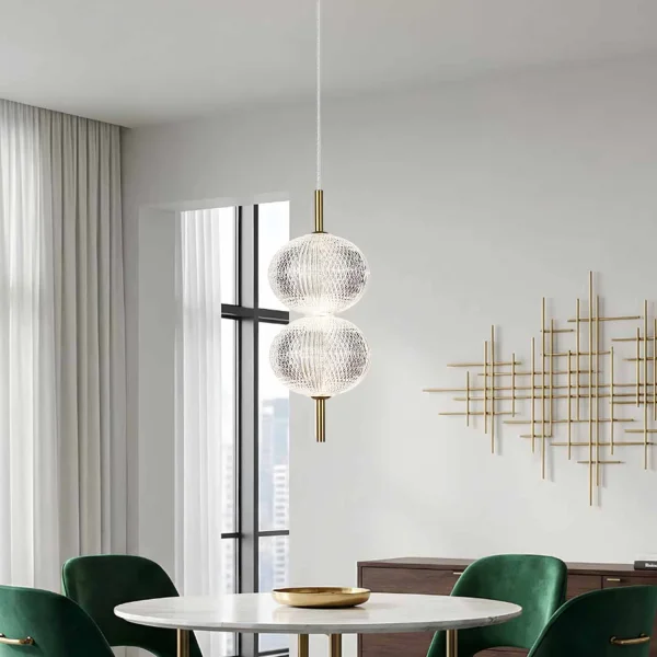 LAMPADA A SOFFITTO LED 12W 3000-6500K ORO AMBARINA