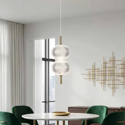 LAMPADA A SOFFITTO LED 12W 3000-6500K ORO AMBARINA