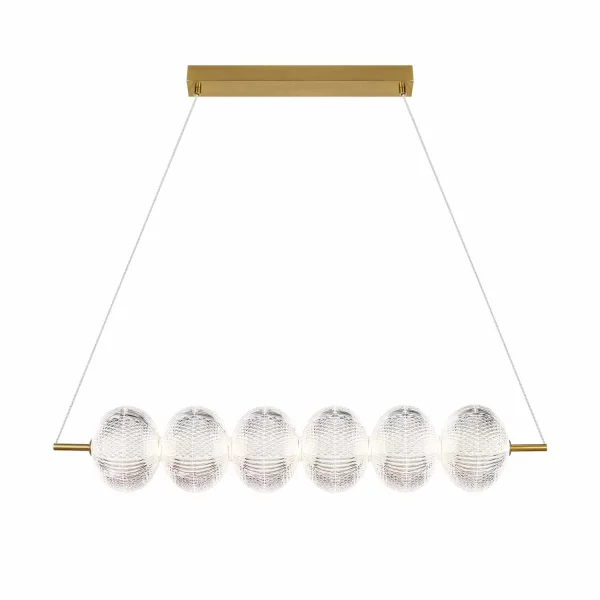 LAMPADA A SOFFITTO LED 38W 3000-6500K ORO AMBARINA