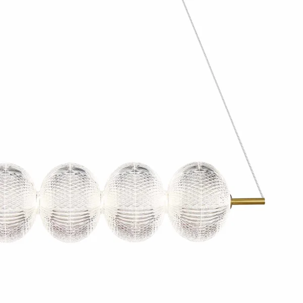 LAMPADA A SOFFITTO LED 38W 3000-6500K ORO AMBARINA