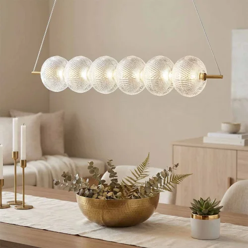 LAMPADA A SOFFITTO LED 38W 3000-6500K ORO AMBARINA