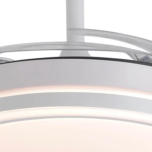 VENTILATORE DA SOFFITTO LED 40W REGOLABILE CON PALE RETRATTILI DARIEL