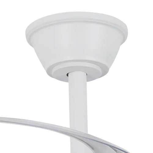 VENTILATORE DA SOFFITTO LED 40W REGOLABILE CON PALE RETRATTILI BIANCO/ORO AURELIO