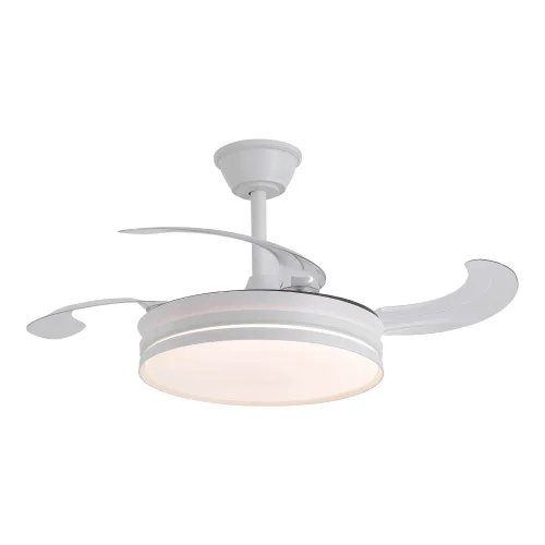 Ventilatore da Soffitto LED 40W Regolabile Pale Pieghevoli Candor| Lúzete