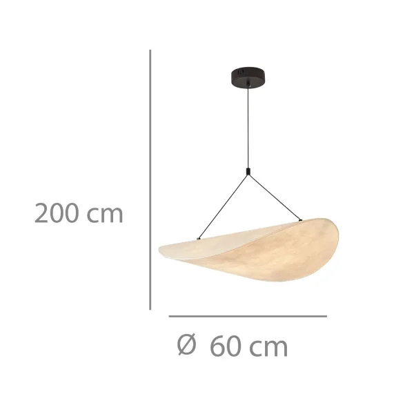 LAMPADA DA SOFFITTO LED 12W 3000K 60CM NIVA