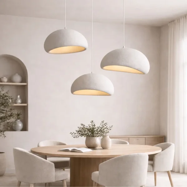 LAMPADA DA SOFFITTO 1 LUCE E27 50CM BIANCA VANIA