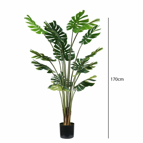 PIANTA ARTIFICIALE MONSTERA 170 CM