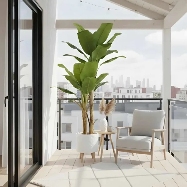 PIANTA ARTIFICIALE BANANO 200 CM