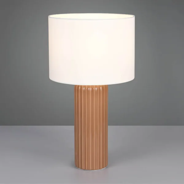 LAMPADA DA TAVOLO IN CERAMICA MOKKA E27 51CM THALEN