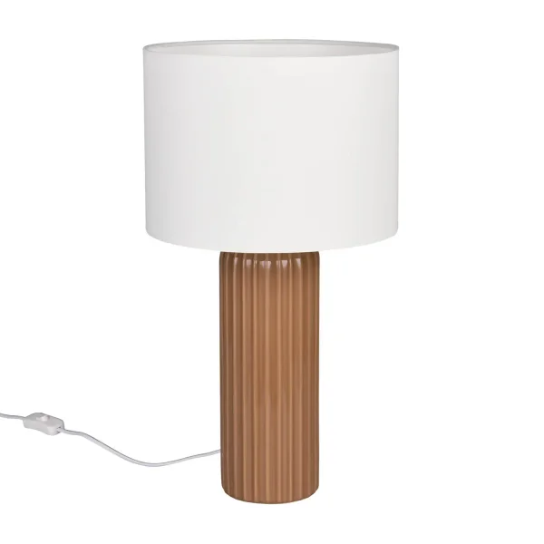 LAMPADA DA TAVOLO IN CERAMICA MOKKA E27 51CM THALEN