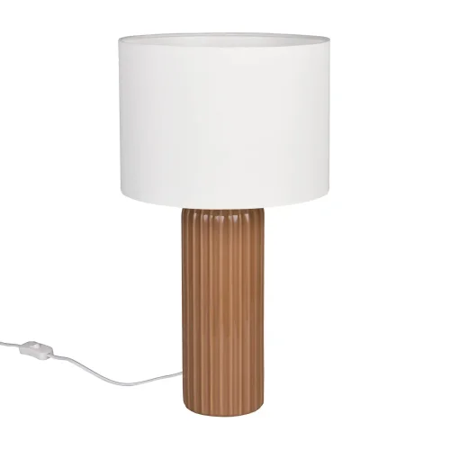 LAMPADA DA TAVOLO IN CERAMICA MOKKA E27 51CM THALEN