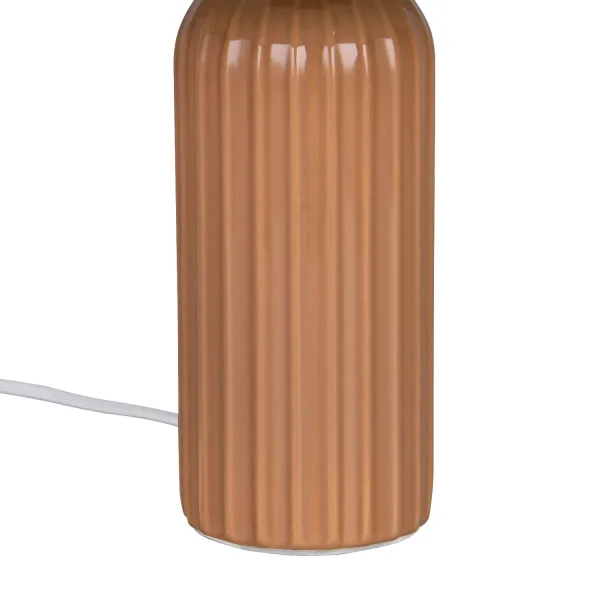 LAMPADA DA TAVOLO IN CERAMICA MOKKA E27 36CM THALEN