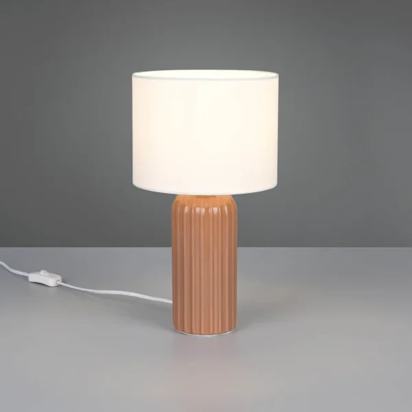 LAMPADA DA TAVOLO IN CERAMICA MOKKA E27 36CM THALEN