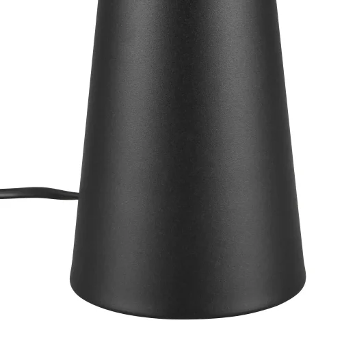 LAMPADA DA TAVOLO METALLO NERO E27 OBELVIA