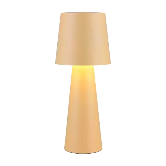 LAMPADA DA TAVOLO IN METALLO BEIGE E27 OBELVIA