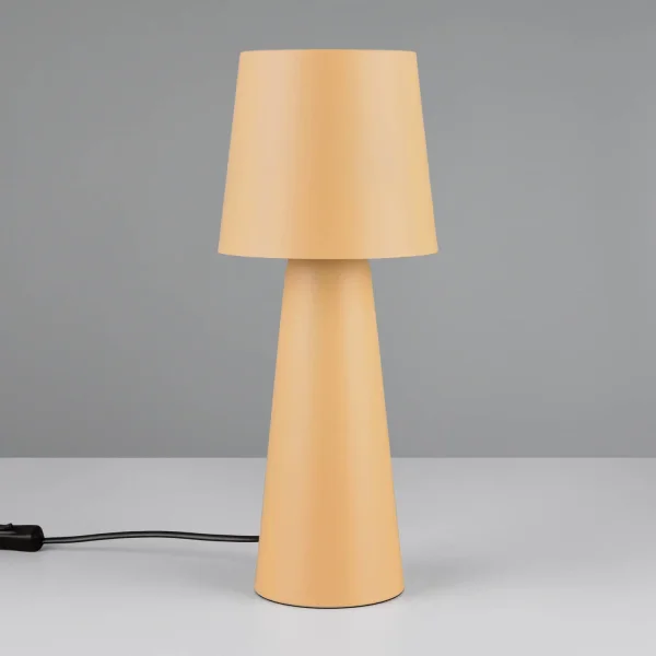 LAMPADA DA TAVOLO IN METALLO BEIGE E27 OBELVIA