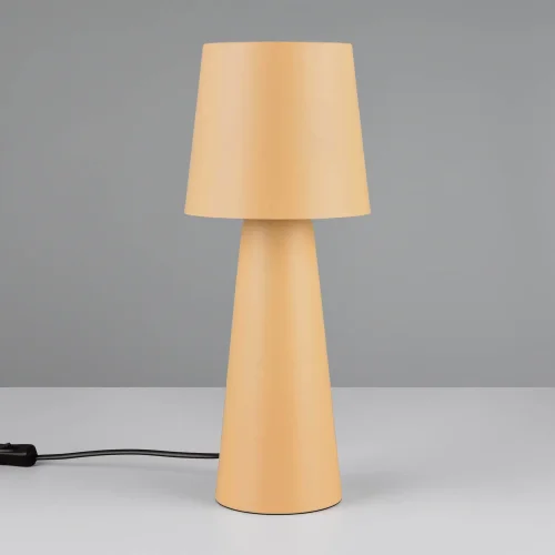 LAMPADA DA TAVOLO IN METALLO BEIGE E27 OBELVIA