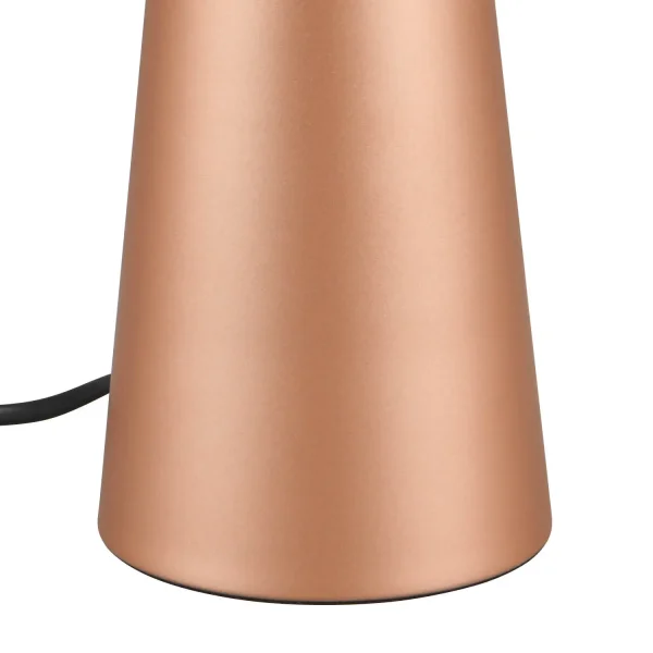 LAMPADA DA TAVOLO IN METALLO MARRONE E27 OBELVIA