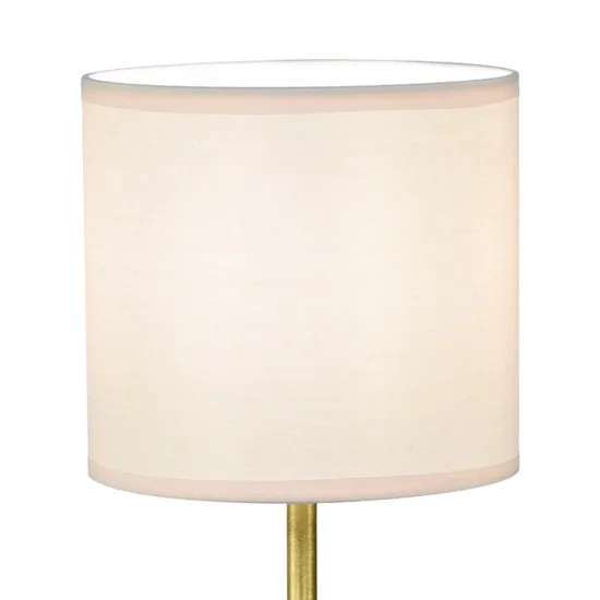 LAMPADA DA TAVOLO METALLO CUOIO E14 MIRABELLA 2