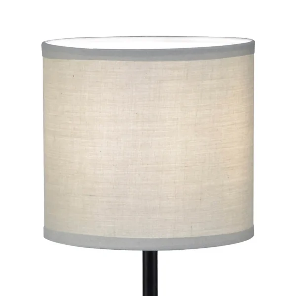 LAMPADA DA TAVOLO METALLO NERO E14 MIRABELLA