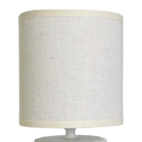 LAMPADA DA TAVOLO CERAMICA BIANCA E14 BONNIE