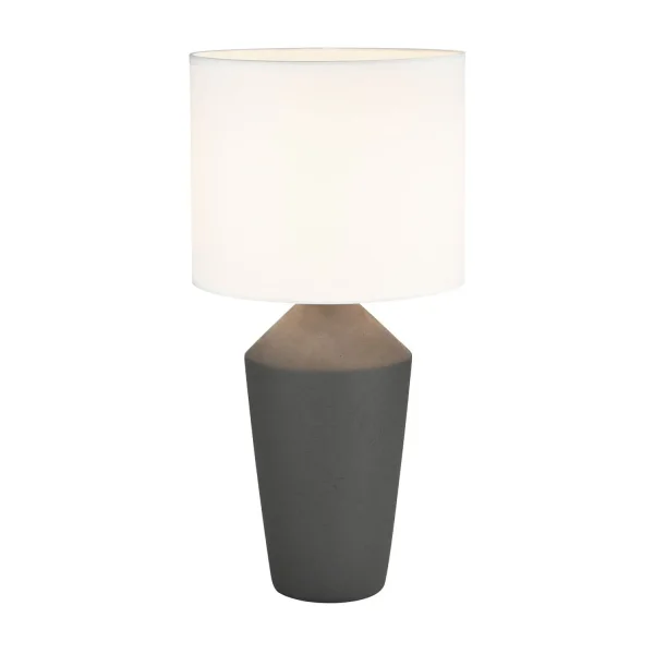 Lampada Da Tavolo Ceramica Marrone Basilea 52 cm| Lúzete