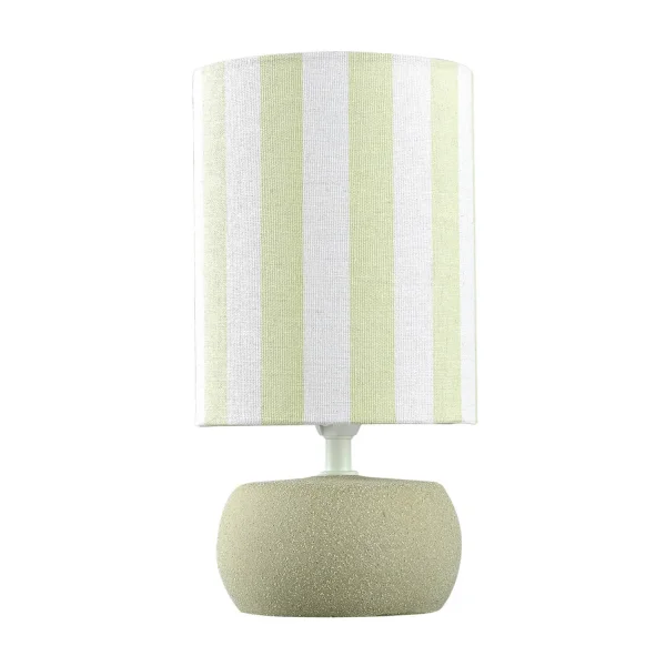 LAMPADA DA TAVOLO IN CERAMICA VERDE E14 27 CM ZAIRE