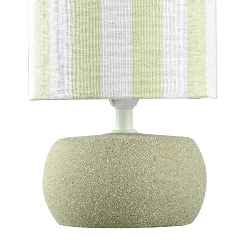 LAMPADA DA TAVOLO IN CERAMICA VERDE E14 27 CM ZAIRE