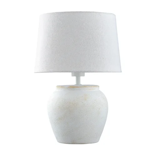 LAMPADA DA TAVOLO IN CERAMICA BIANCA E27 AYLA
