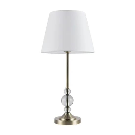 LAMPADA DA TAVOLO IN METALLO BRONZO INVECCHIATO E27 KAELIS 2