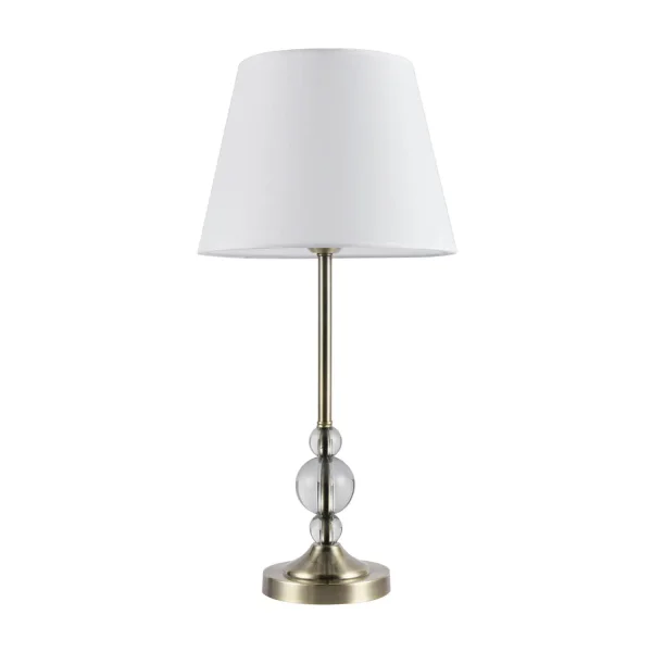 LAMPADA DA TAVOLO IN METALLO BRONZO INVECCHIATO E27 KAELIS