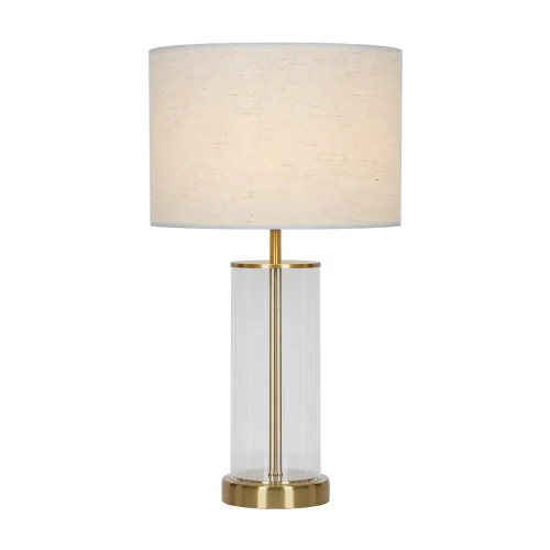 LAMPADA DA TAVOLO METALLO OTTONE E27 50CM NEREYA
