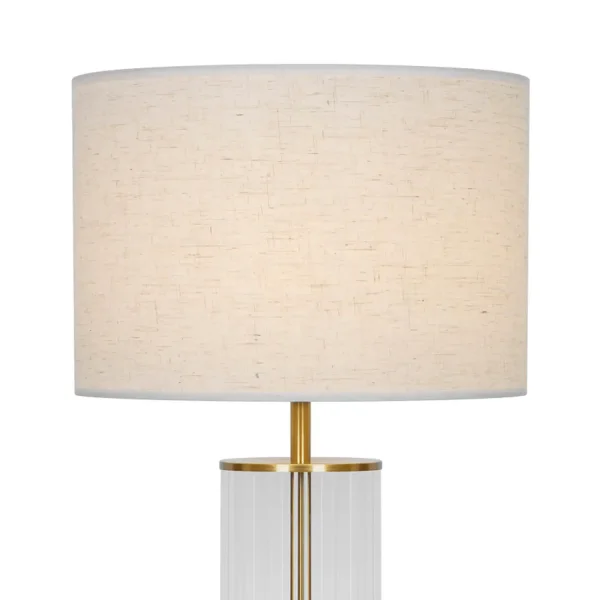 LAMPADA DA TAVOLO METALLO OTTONE E27 50CM NEREYA