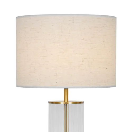 LAMPADA DA TAVOLO METALLO OTTONE E27 50CM NEREYA