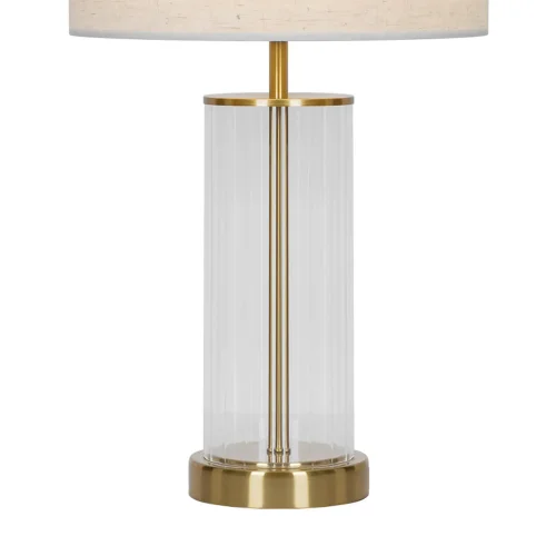 LAMPADA DA TAVOLO METALLO OTTONE E27 50CM NEREYA