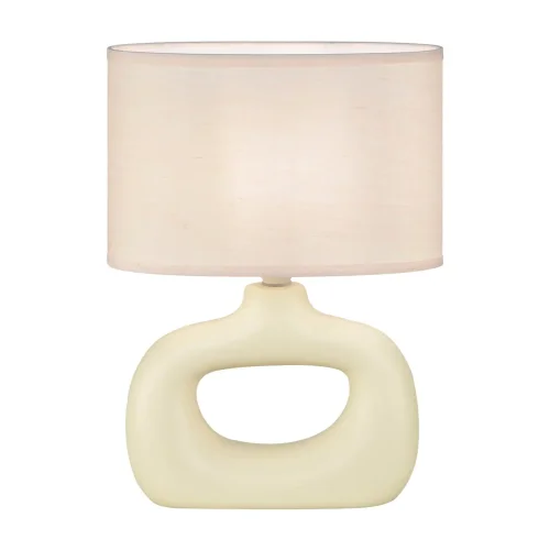 LAMPADA DA TAVOLO CERAMICA VANIGLIA E14 MALDEN