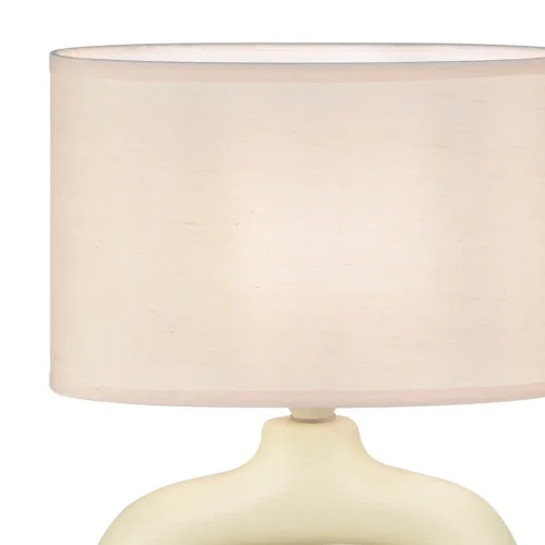 LAMPADA DA TAVOLO CERAMICA VANIGLIA E14 MALDEN