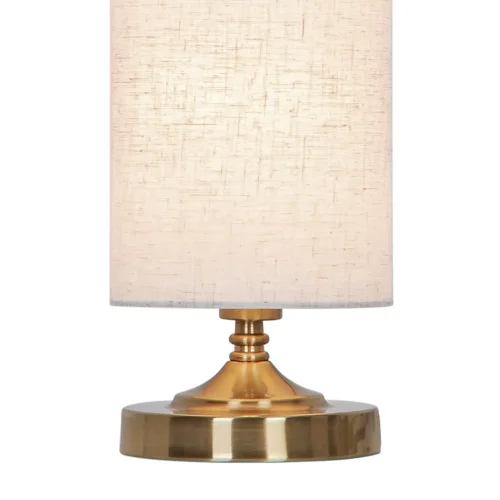 LAMPADA DA TAVOLO IN METALLO BRONZO INVECCHIATO E14 TRIELLA