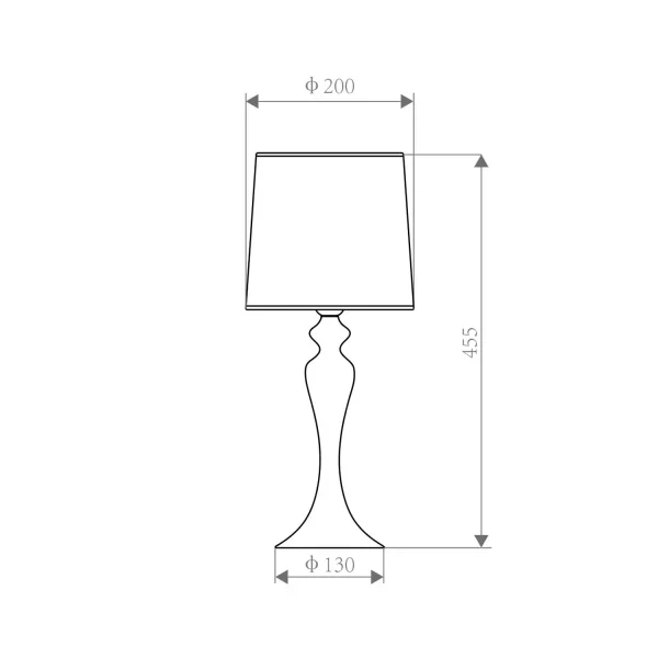 LAMPADA DA TAVOLO IN METALLO BIANCO E27 ARLISSE