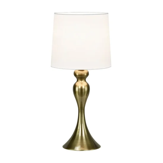 LAMPADA DA TAVOLO IN METALLO BRONZO INVECCIATO E27 ARLISSE 2