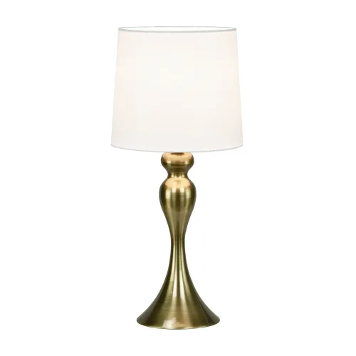 LAMPADA DA TAVOLO IN METALLO BRONZO INVECCIATO E27 ARLISSE