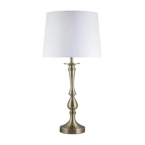 LAMPADA DA TAVOLO IN METALLO BRONZO INVECHIATO E27 70CM TURELL