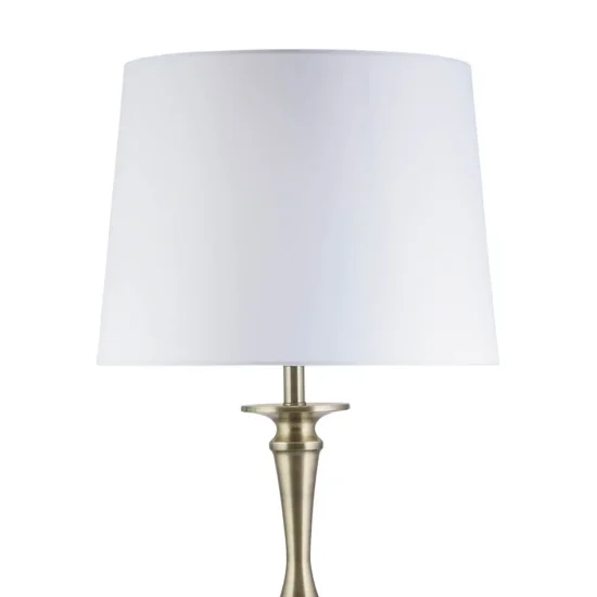 LAMPADA DA TAVOLO IN METALLO BRONZO INVECHIATO E27 70CM TURELL 2