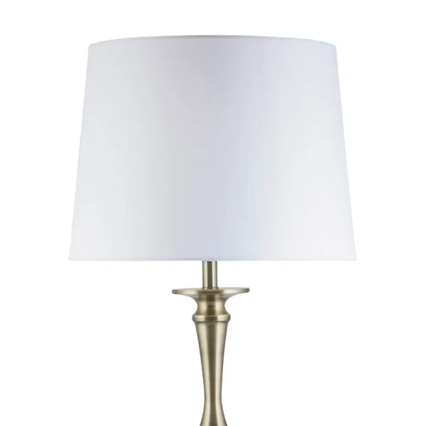 LAMPADA DA TAVOLO IN METALLO BRONZO INVECHIATO E27 70CM TURELL
