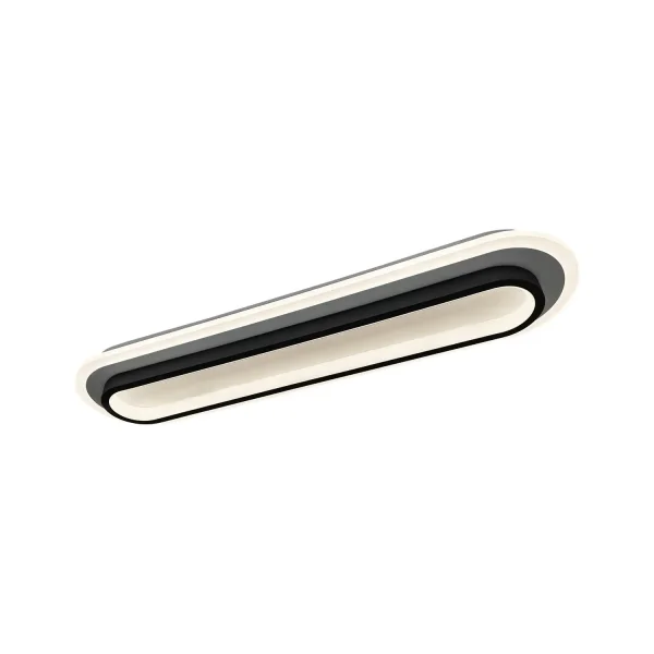 PLAFONIERA LED 38W 4000K METALLO NERO NEBRIX