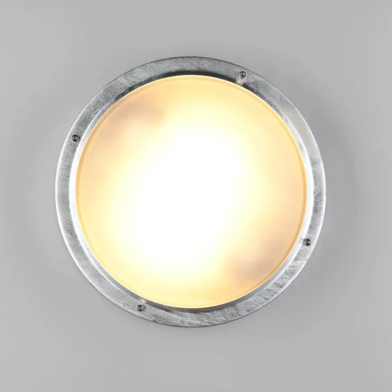 APPLIQUE DA ESTERNO E27 METALLO ZINCO IP54 BASILIO 2