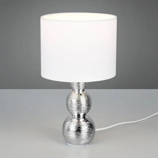 LAMPADA DA TAVOLO IN CERAMICA DORATA E27 MIRIEL