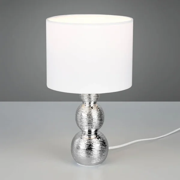 LAMPADA DA TAVOLO IN CERAMICA DORATA E27 MIRIEL