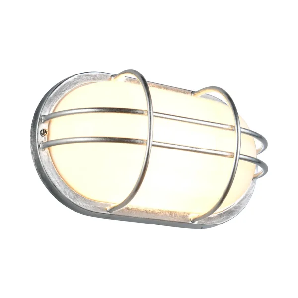 APPLIQUE DA ESTERNO E27 METALLO ZINCO IP44 LILAC