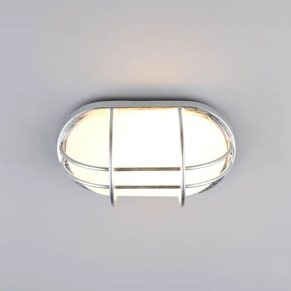 APPLIQUE DA ESTERNO E27 METALLO ZINCO IP44 LILAC